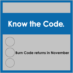 The Burn Code Will Return in November.