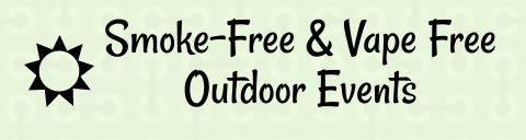 smoke & vape free events